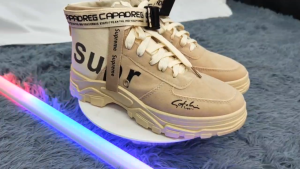 Ready Stock YEE COD Martin Boots & Mens High-top Tooling Shoes: 2024 Fashion Canvas Shoes