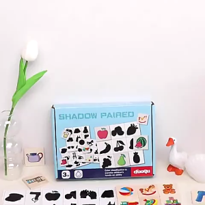 Đồ chơi giáo dục - tìm hình theo bóng giúp phát triển trí tuệ tư duy nhận thức đồ vật của bé