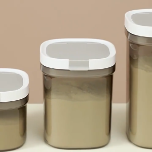 800/1300/1800ML Anti-UV Milk Powder Airtight Container BPA Free Milk Storage Box With Scoop&Scrape