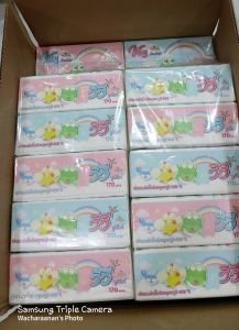(2 แพ็ค) กระดาษทิชชู่วีวี่ (Vivy) จูเนียร์ 170 แผ่นคู่ ใช้ทำความสะอาด อเนกประสงค์ (1 แพ็คมี 5 ห่อ) (คละลาย แพ็คเกจใหม่สีสันสดใส / ลายรุ้งน่ารักๆ)