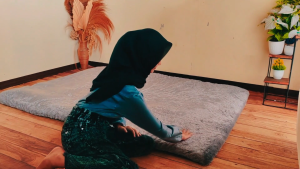 Karpet bulu rasfur empuk ukuran 120X100X3.5CM hdp karpet aesthetickarpet mewah LP