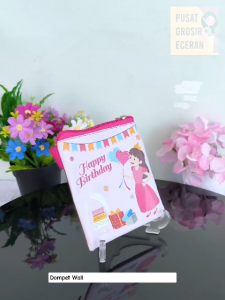 Mini Wallet Birthday Dompet Souvenir Ulang Tahun Birthday Goodie Bag Kado Suvenir