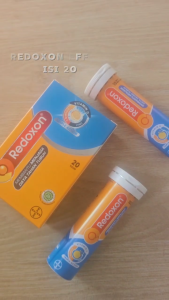 REDOXON 20 TAB EFF/VITAMIN C 1000MG DAN ZINC/VITAMIN DAYA TAHAN TUBUH