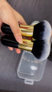 แปรงแต่งหน้ามืออาชีพขนาดใหญ่แปรงแต่งหน้า ขนแน่น ขนนุ่ม ไม่บาดหน้า แปรงรองพื้น