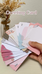 [GREETING CARD] ADDITIONAL Kartu Ucapan Tambahan Custom Isi Tulisan Atau Kosongan / Sambutan Ulang Tahun Pernikahan Ramadhan dan Lebaran Idul Fitri Untuk Hampers / Gift Kado Thank You Cart