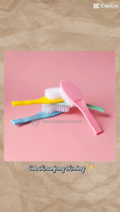 Sisir Bayi Lembut: Alat Perawatan Rambut Bayi yang Nyaman & Praktis