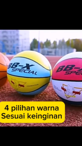 Bola Basket Size 5 Bahan Karet EXTRA POMPA PENTIL JARING BOLA