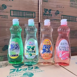 Nước rửa chén bát rau củ quả đồ ăn dặm cho bé Rocket Nhật Bản chai 600ml