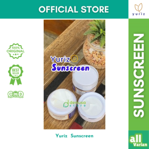 Yuriz Sunscreen with Niacinamide | Sunblock SPF30 Skincare Melindungi Kulit dari Sinar UVA UVB