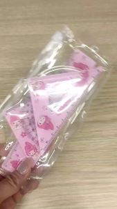 SET PENGGARIS JANGKA BUSUR SANRIO ANIME | PERLENGKAPAN ALAT TULIS SEKOLAH | ATS | ATK | ALAT TULIS SEKOLAH | PENGGARIS LUCU | GARISAN BUSUR | PENGGARIS SEGITIGA | KUROMI | POCACCO | CINAMORROL | MELODY | POKEMON | PIKACHU |KMK