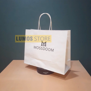 Paper Bag Mossdoom Medium 2 Sisi: Desain Unik & Ramah Lingkungan