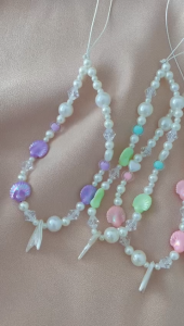 Gantungan Tali Handphone Strap Hp Mutiara Kerang