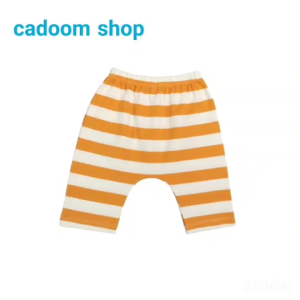 Cadoom Shop กางเกงเด็ก 12-36 เดือน สำหรับเด็ก กางเกงขาสั้น ผ้านิ่ม ใส่สบาย