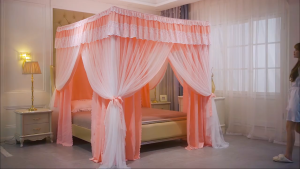 Màn chống muỗi 3 cửa (CHỈ CÓ MÀN + RÈM- KHÔNG CÓ KHUNG)