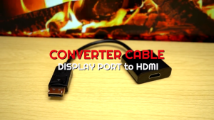 Adapter Converter DisplayPort DP Male to HDMI Female CLIPtec CL-CC DH