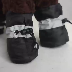 [PROMO] 4pcs Sepatu Anjing / Kucing Boots Tebal Anti Slip Anti Air | Sepatu Anjing / Kucing Murah Anti Hujan Cocok Dingin