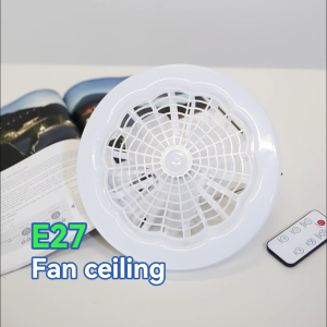 LUCKYLED 30W E27 Fan Lamp 30W fan light ceiling fan light invisible fan light siling Cooling fan lampu kipas