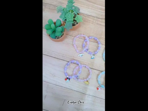 1 Set Gelang Bestie Couple Magnet Motif Sanrio - Gelang Sanrio