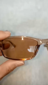 Kacamata Baca Plus Frame Coklat & Lensa Coklat Anti Silau Matahari