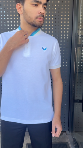 Polo Shirt Jersey lengan pendek pria Vantez