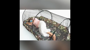 Hewolf Instant-Set Up Portable Mosquito Net Tent with Mesh Design for Camping & Hiking