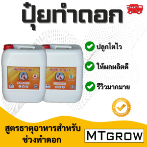 ปุ๋ยน้ำ AB ทำดอก ทำใบ 20 ลิตร Hydro / coco