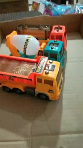 Mainan Truck Konstruksi Truck Mixers Truck Tangker Dan Dump Truck Terbaru | Mainan Anak Truk Tangki Truk  Molen dan Truk Pasir Ada Lampu Dan Suara Murah | Mainan Truck Heavy Duty Bump And Go