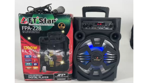 FTStar FPA-218 Portable Bluetooth Trolley 8 Speaker