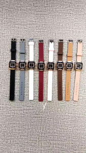 Infinitytime Jam Tangan Cewek Leivin M201b Fashion Watch Analog Strap Rubber