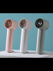 YIOMIO พัดลมมือถือ พัดลมเทอร์โบ Turbo fan ปรับระดับได้ 3 ระดับ พัดลมพกพา ไม่มีใบมีด ชาร์จใหม่ได้ ใช้งานได้ 25 ชม mini fan พัดลมพกพา