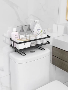 Bathroom Shelf Toilet Storage Rack Toiletries Storage Tool Above The Toilet Storage Organizer