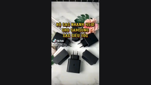 Bộ Sạc Nhanh Samsung PD 45W - Bộ Adapter sạc kèm cáp Type C - Củ Sạc nhanh samsung 45w - Củ Cáp Sạc Nhanh (Super Fast Charging) Samsung Note 10 Plus/S20 Ultra Plus 5G/Note 20/Note 20 Ultra 5.0