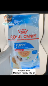Royal Canin Medium Puppy Pouch 140GR Wet Food Makanan Anak Anjing
