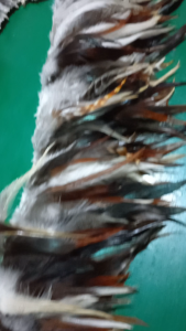 DIY Arts & Crafts Chicken Feathers | 10-18cm | Nakatahi | Black Fortune