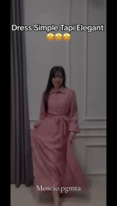 Dress Jeska Brukat Wanita: Pilihan Fashion Natal yang Elegan