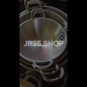 Wajan Kuali Cekung No 10 12 14 Aluminium Dalam Tebal Anti Lengket Serbaguna