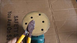 Velcro Sandpaper Polish Disc 125mm 5 inches Round 6 holes Sanding disc for Angle Grinder Polisher Grit size 60 to 1500 selection