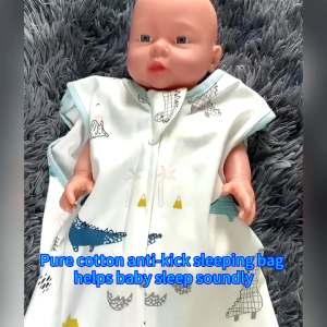 [Einmilk] Baby Knitted U-shaped Sleeveless Anti-Kick Sleeping Bag QSB24
