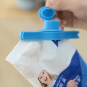 Set 5 Kẹp Kẹp Miệng Túi Bảo Quản Thực Phẩm CÓ NẮP MỞ RÓT Tiện Lợi Niêm Phong Túi Thực Phẩm & Gia Vị-NIEVE