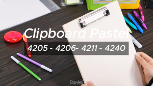 [BMS Stationery] Papan Jalan Bantex Clipboard | Ukuran Folio | 4205