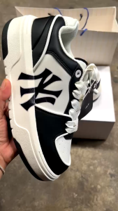 รองเท้าแฟชั่นMLB CHUNKY CLASSIC - สีดำขาว ใส่สบาย สไตล์เกาหลี รุ่นยอดฮิต ติดเทรนตลอดกาล