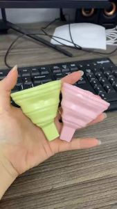 Phễu silicon gấp gọn dùng chiết nước hoa mỹ phẩm Phễu chiết gia vị ...