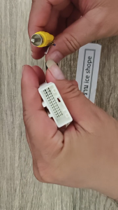 ปลั๊กกล้องถอยเดิมศูนย์24pin ติดรถแปลงไฟ 12-6V. (Toyota)สำหรับเปลี่ยนจอใหม่ใช้กล้องเดิมศูนย์ติดรถ