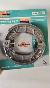 1 DUS KAMPAS REM BELAKANG GRAND. KAMPAS BLKG SUPRA X. KARISMA. REVO ISI 20 PCS KAPPA