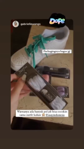 SUAY Tali Sepatu Gepeng Pipih Warna Putih Susu Panjang 110cm 8mm - White Milk FLAT Shoelaces