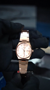 Jam Tangan Wanita Alexandre Christie Classic AC 8697 LDBRGLN Rosegold Dial Rosegold Stainless Steel Strap