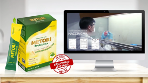 Men vi sinh hỗ trợ dạ dày tiêu hoá Metori giúp giảm đau loét trào ngược ợ chua bảo vệ dạy dày tá tràng niêm mạc ruột