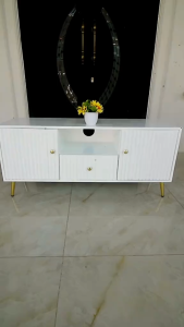 Meja TV Credenza Griselda | Bufet Minimalis Modern Terbaru I Lemari TV Minimalis Modern