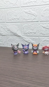 Pajangan Figure My Melody Kuromi +-5cm - Mainan Anak - Hiasan Kue Ultah bisa pilih varian - Per pcs