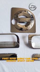 Paket Outer Cover Door Handle & Tank Cover Grand Max Cover Pegangan Pintu Mobil Granmax All Variant